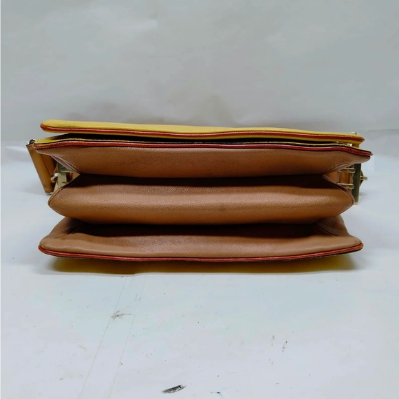 Chloe Yellow Leather Jada Bag - Picture 5 of 9